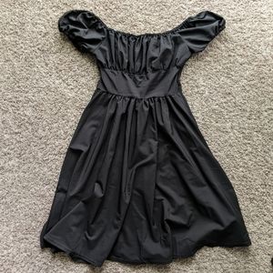 Ghoulish Girls dress, black.
